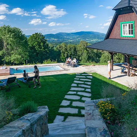 Lodge Beskydska Samota - Dve S Bazenem A Saunou *